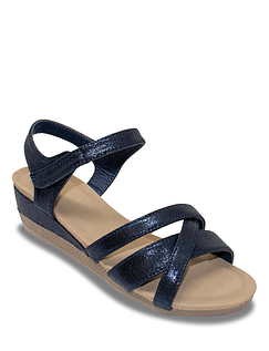 Wide E Fit Occasionwear Sandal Navy