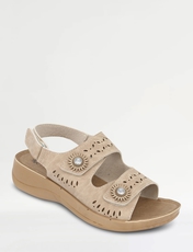 Twin Touch Fasten Sandal Grenada BEIGE