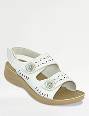 Twin Touch Fasten Sandal Grenada Beige