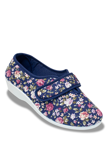 Dr Keller E Fit Floral Print Canvas Shoes