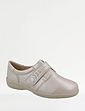 DB Shoes Wide 6V Rory Leather Shoe Beige