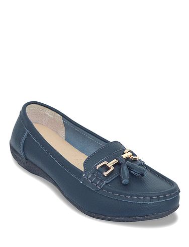 Leather Extra Wide EE Fit Loafers