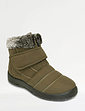 Wide Fit Thermal Lined Showerproof Boots Green