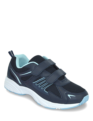 Wide Fit Touch and Close Trainers