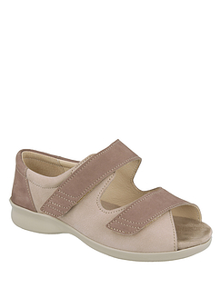 DB Shoes Bliss Wide Fit Shoes 6E-8E Taupe