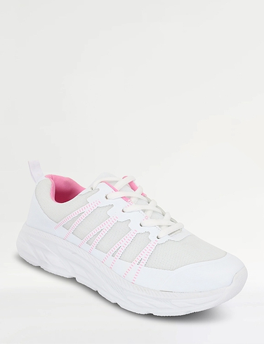 Trueflex Wide EE Fit Mesh Lace Up Trainer