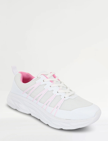 Truflex Wide EE Fit Mesh Lace Up Trainer