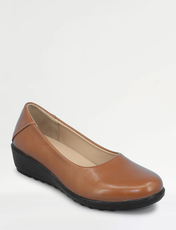 Dr Lightfoot Comfort Slip On EE Fit Flexisole Shoe Pewter