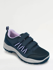 Wide EE Fit Hiker Shoe Navy