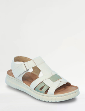 Dr Keller Touch Fasten E Fit Sandal Burgundy