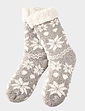 Cosy Slipper Sock Grey