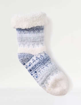 Lounge Socks Blue