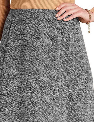 Ladies Tweed Effect Skirt 25 Inches