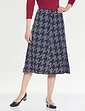 Jacquard Skirt Grey