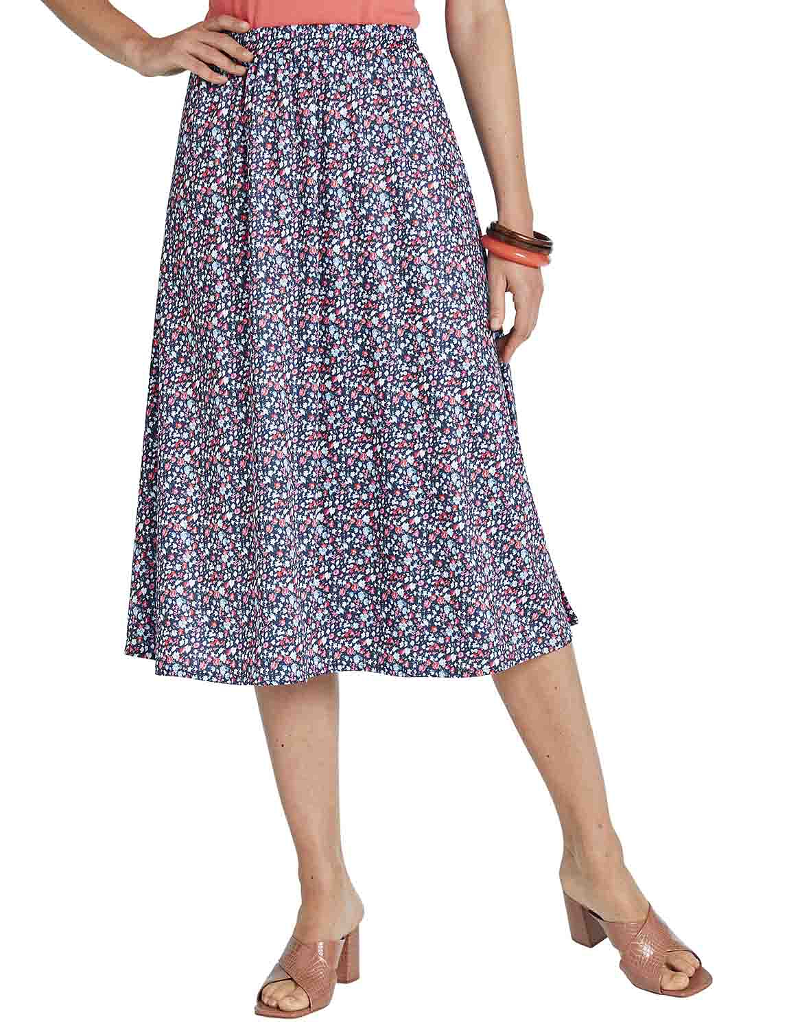 Chums Ladies Womens Plisse Skirt Length 27 Inches 