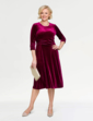 Velour Dress Emerald