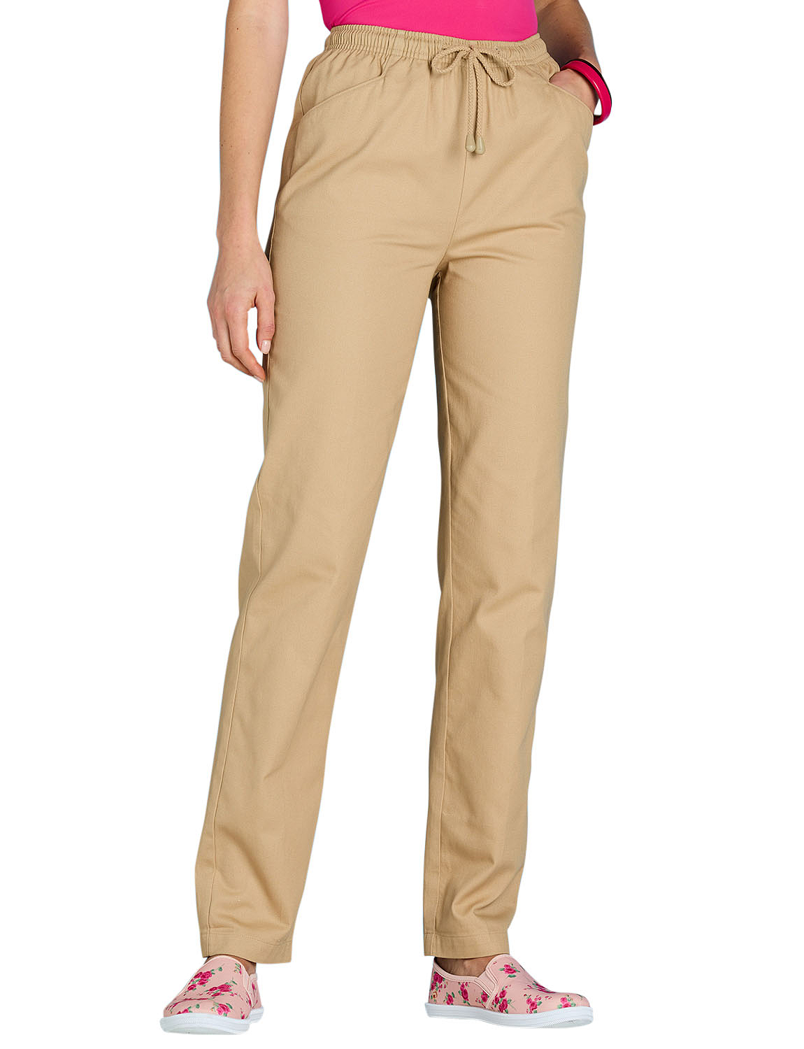 Womens Cotton Trousers  MS