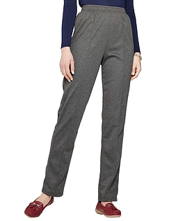 Pull-on Jersey Trouser Grey