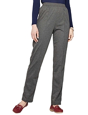 Pull-on Jersey Trouser Wine