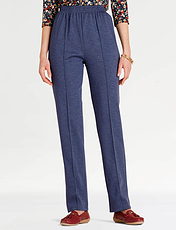 Pull-on Jersey Trouser Wine