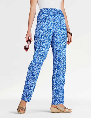 Viscose Print Trouser