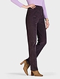 Pull On Cord Trouser Wine