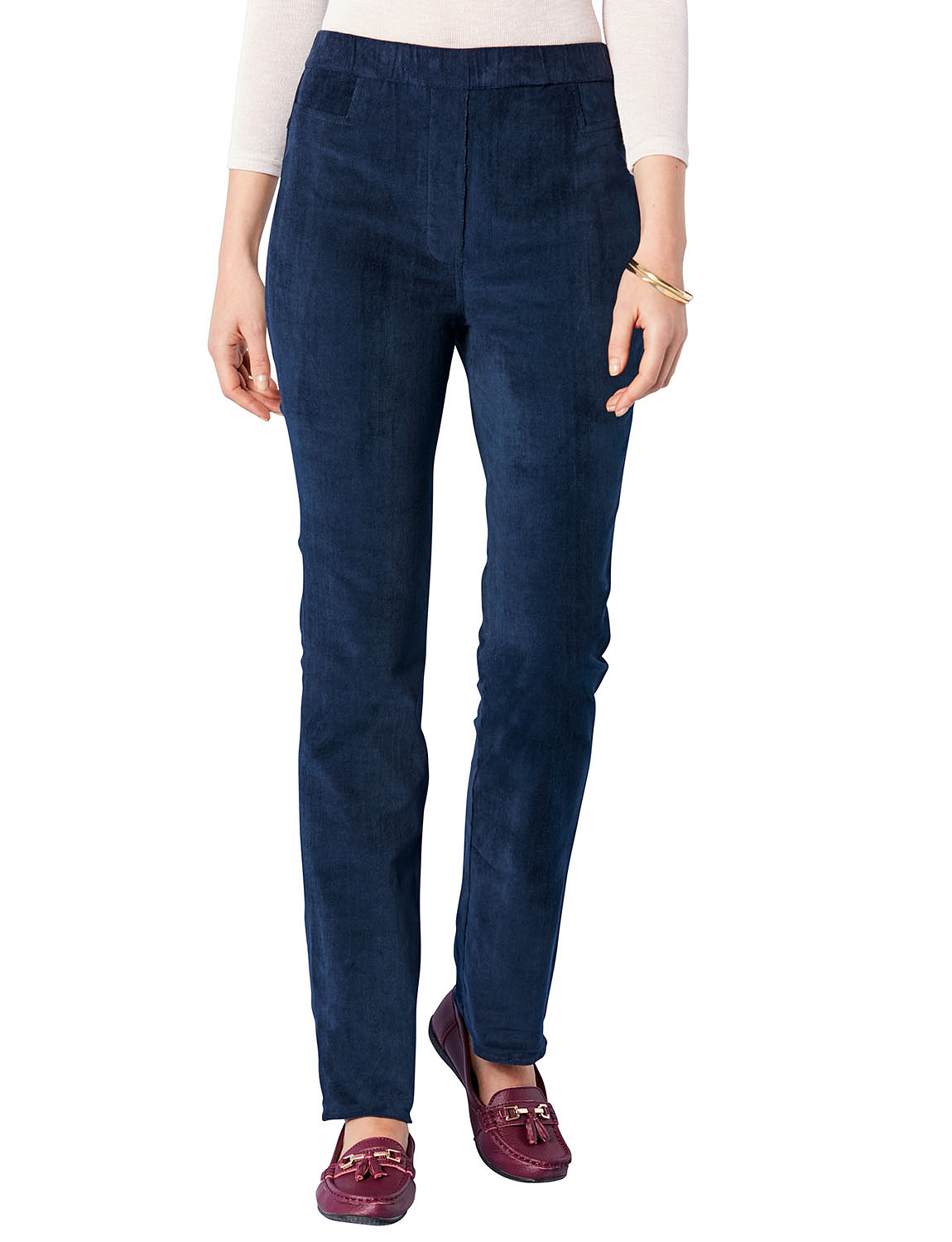 Will Corduroy Trousers  Midnight Blue  Organic Cotton  Octobre Éditions