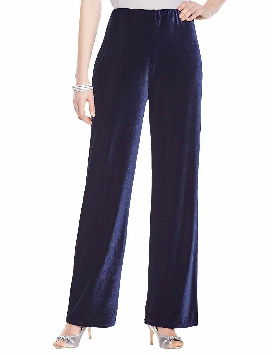 Aggregate more than 232 navy velvet trousers ladies best