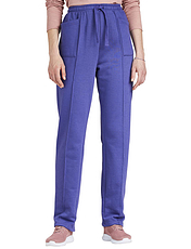 Ladies Pin Stitch Leisure Trouser Berry