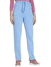 Womens Pin Stitch Leisure Trouser Berry