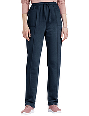 Ladies Pin Stitch Leisure Trouser Berry