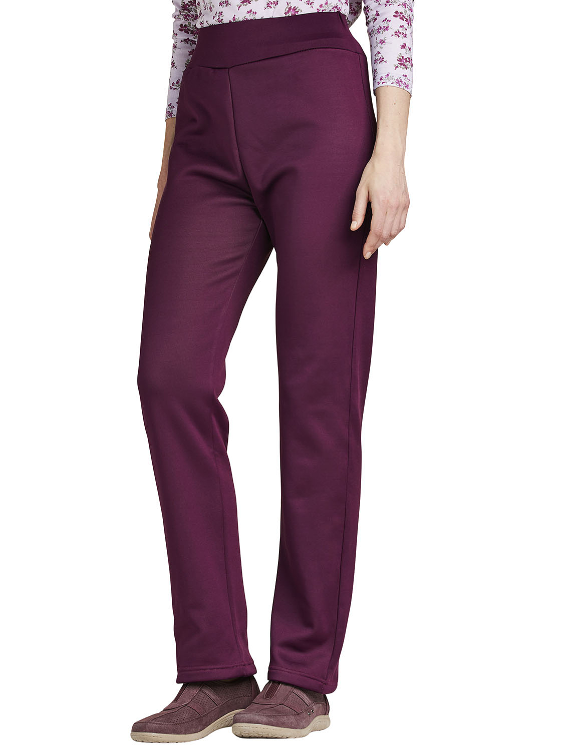 Thermal Lined Pull On Jersey Trousers | Chums