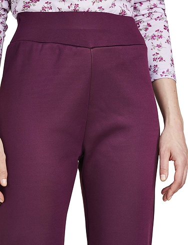 Thermal Lined Pull On Jersey Trousers