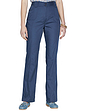 Zip And Fly Cotton Trouser Denim