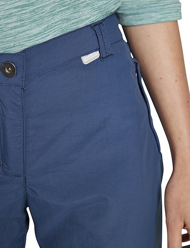 Regatta Water Repellent Sun Protection Crop Trouser | Chums