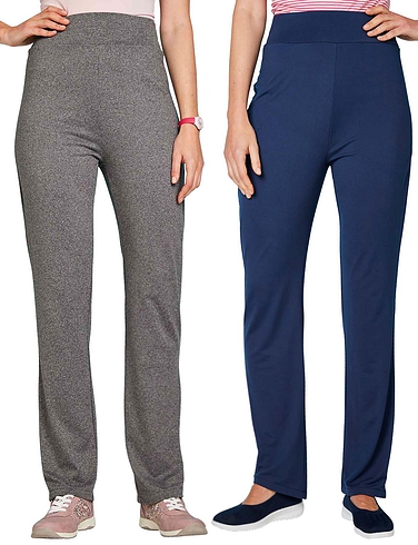 Two Pack Jersey Trousers | Chums