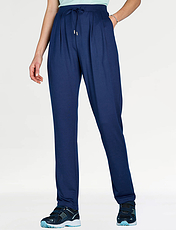 Jersey Pleat Front Trousers Black