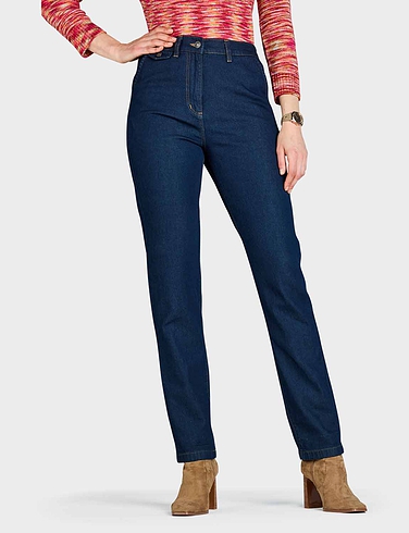 Slant Pocket Stretch Jean