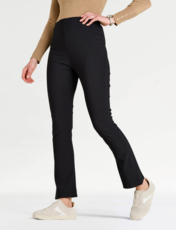 Ribbed Trouser Black