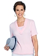 Stripe Insert T Shirt Pink