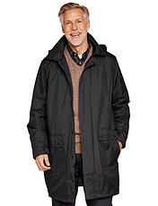 Fully Waterproof Fleece Lined Parka Navy