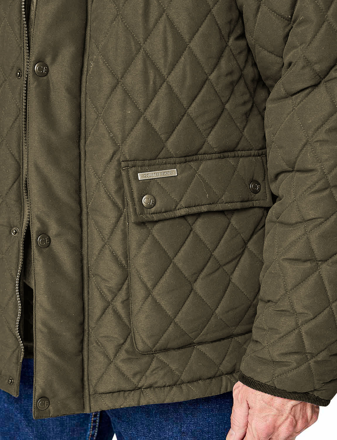 Champion Fleece Lined Quilted Jacket | Chums