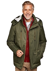 Pegasus Waterproof Jacket With Sherpa Lining Khaki