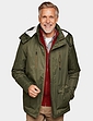 Pegasus Waterproof Jacket With Sherpa Lining Khaki