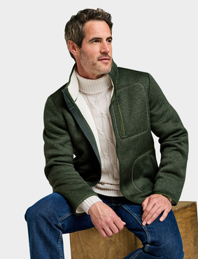 Pegasus Sherpa Lined Jacket Denim