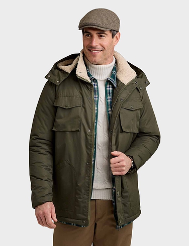 Pegasus Waterproof Jacket With Sherpa Lining