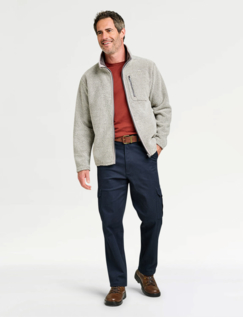 Pegasus Fleece Lined Jacket Grey