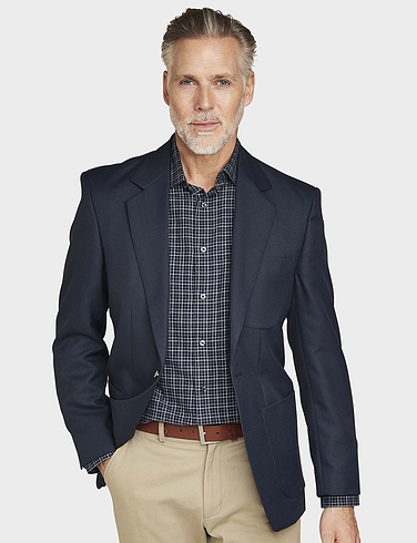 Single Breasted Oxford Blazer