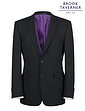 Brook Taverner Formal Suit Jacket Jupiter Black