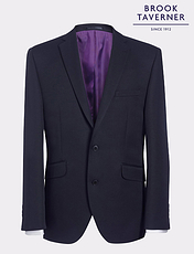Brook Taverner Formal Suit Jacket Jupiter Black
